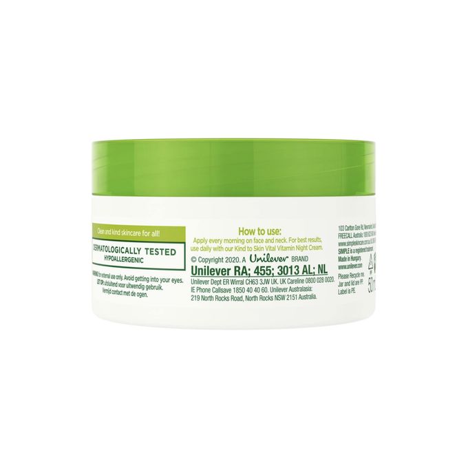 Simple Kind to Skin Vital Vitamin Night Cream