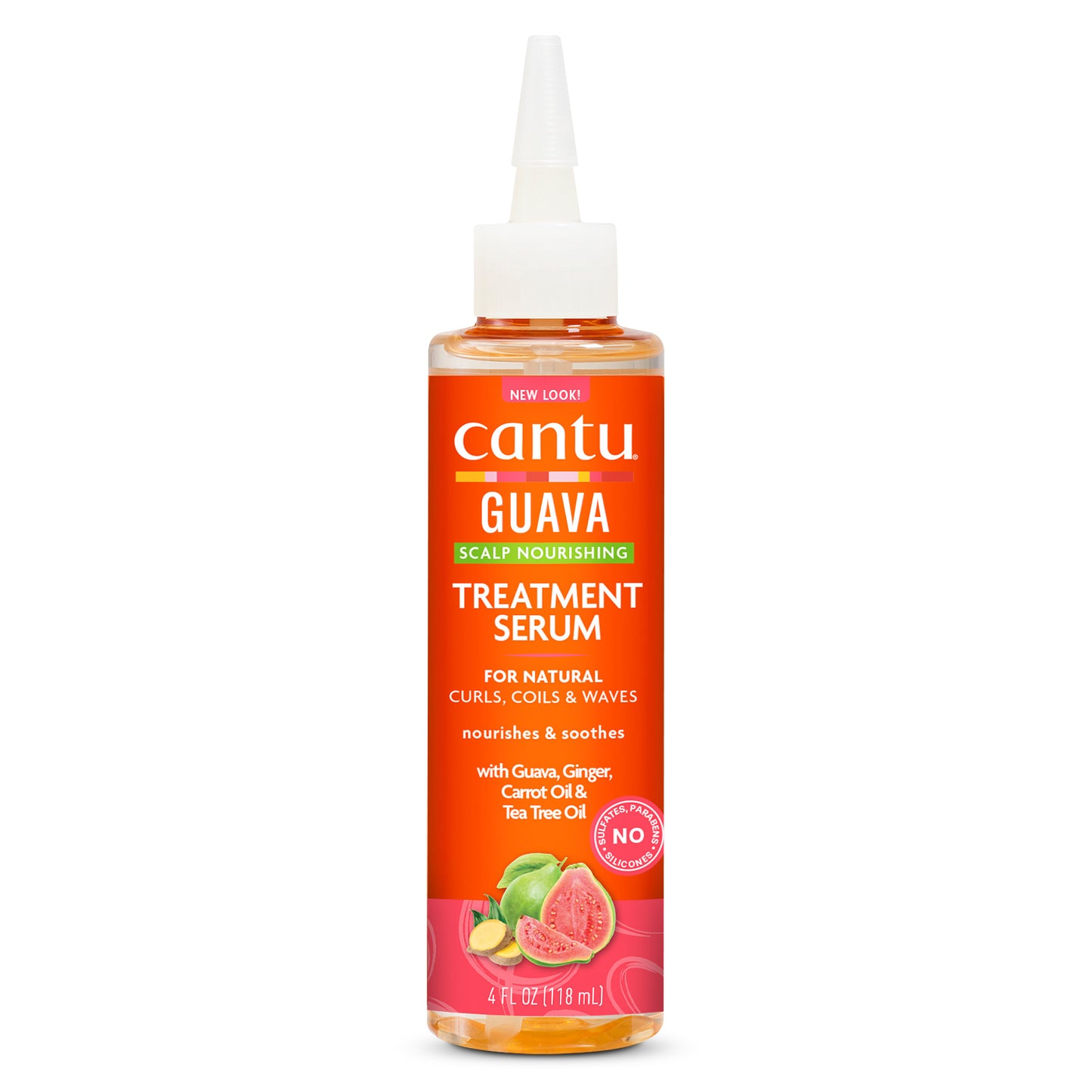 Cantu Guava & Ginger, Scalp Nourishing Treatment Serum, 4 fl oz (118 ml)