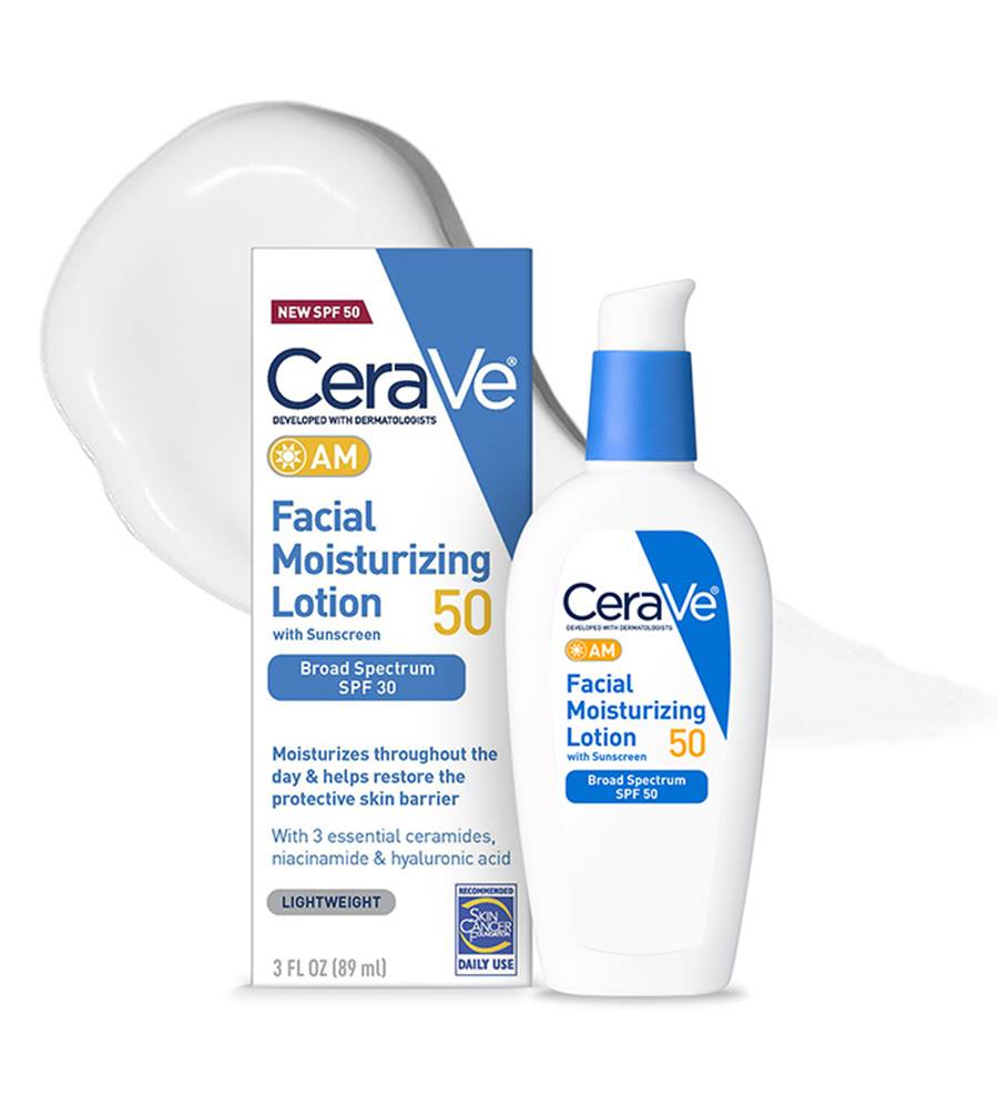 CeraVe AM Facial Moisturising Lotion 52ml SPF50