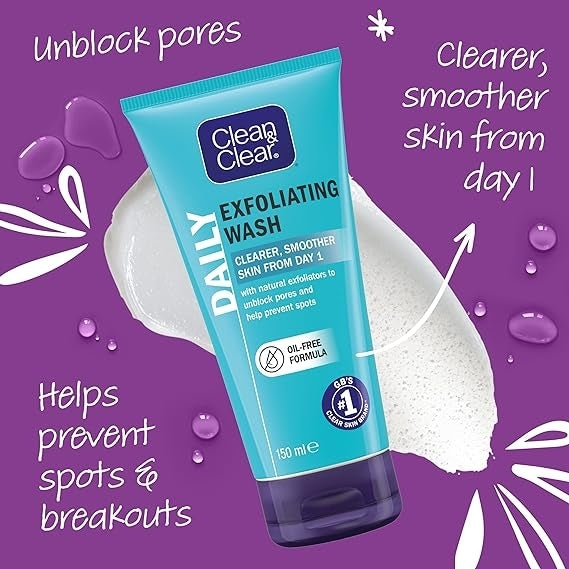 CLEAN & CLEAR Daily Exfoliating Wash